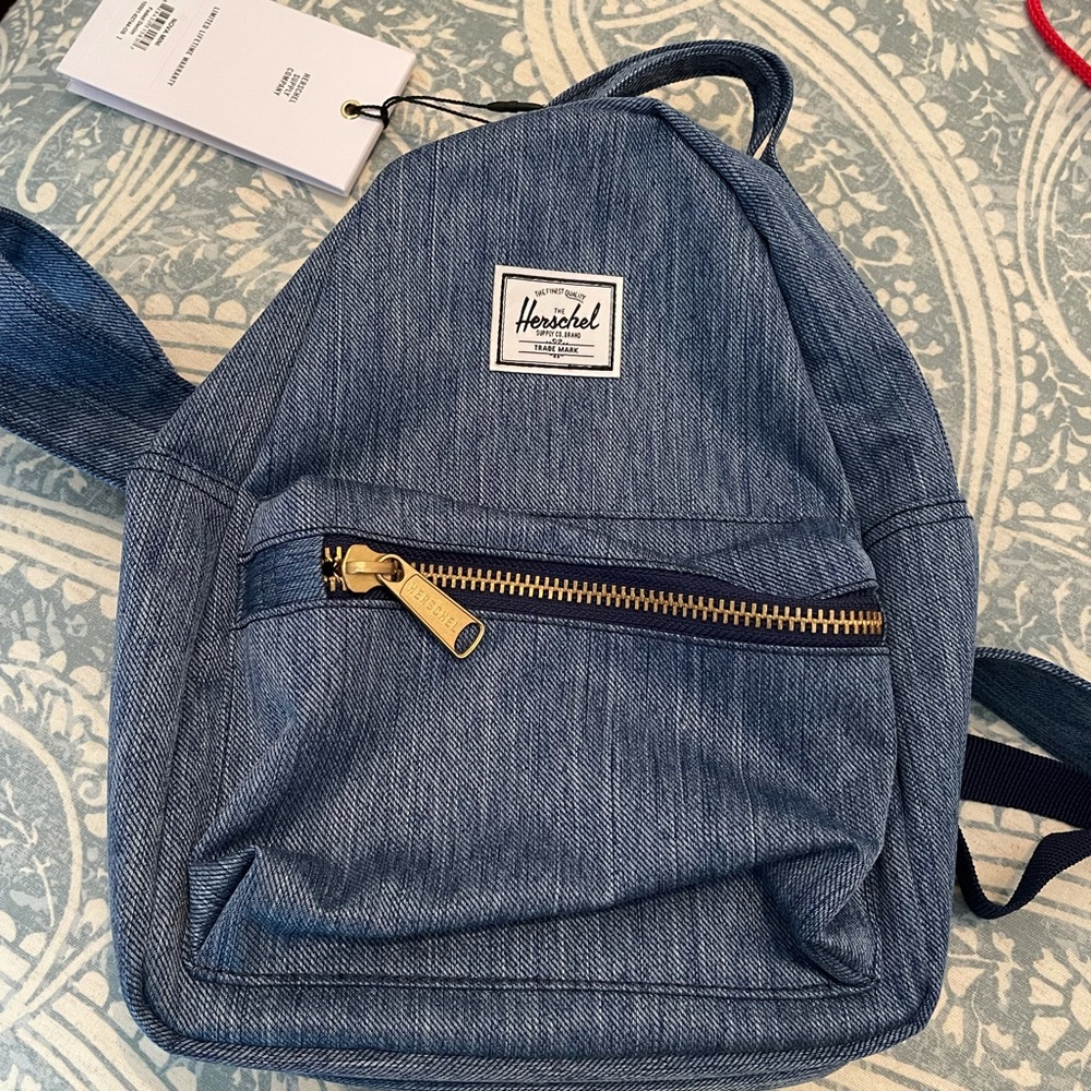 Herschel Supply Co Nova Mini denim backpack
